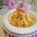  Young cabbage stewed with rice and shrimps