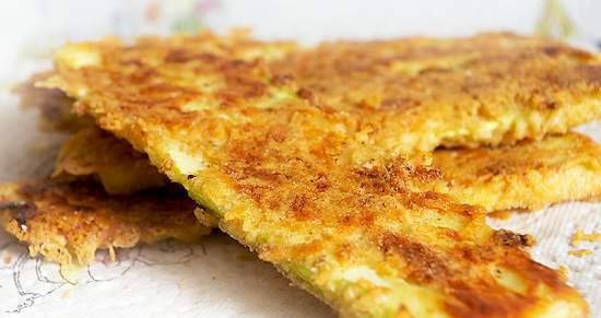 Zucchine in panatura al formaggio