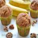 Bananenmuffins met noten