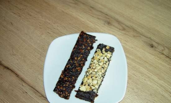 Peanut Crispy Bars with Chocolate & Cornflakes