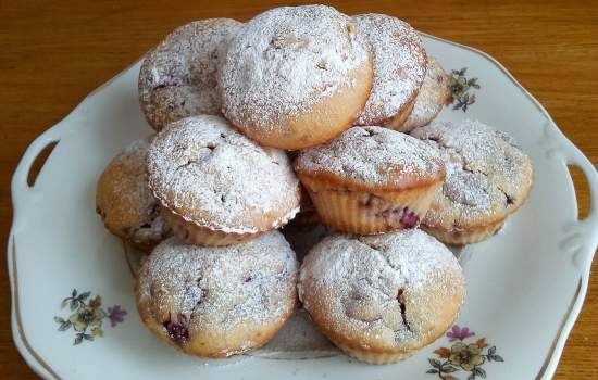 Muffins de frambuesa