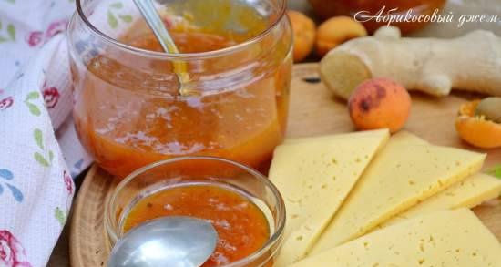 Marmellata di albicocche con zenzero, cannella e pepe