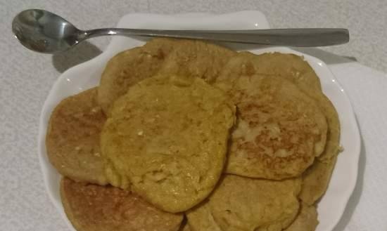 Tortitas de calabacín con avena en el horno para pizza Travola