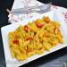 Pasta magra con calabaza y curry