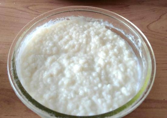 Gachas de arroz con leche en Oursson MP5002