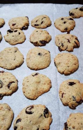 Biscotti veloci a base di farina di grano saraceno verde, avena e segale