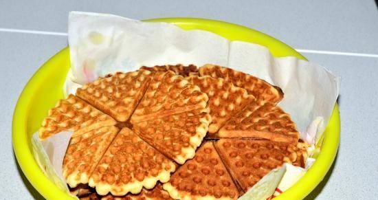 Galletas desmenuzables caseras (forma para una estufa de gas)