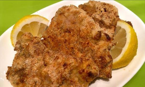 Vienna Modern Schnitzel พร้อม Air Crisp - หม้อทอดอากาศใน Ninja Foodi® 6.5-qt