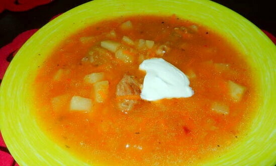 Sopa de carbassa