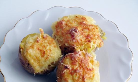 Patatas rellenas de queso (+ video)