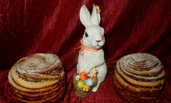 Kulich-craffin Vaniljesjokolade