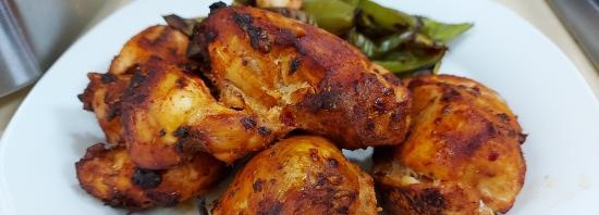 Ninja grilled Korean chicken breast (+ video)