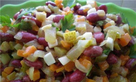 Ensalada de frijoles