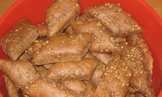 Volkoren roggecrackers