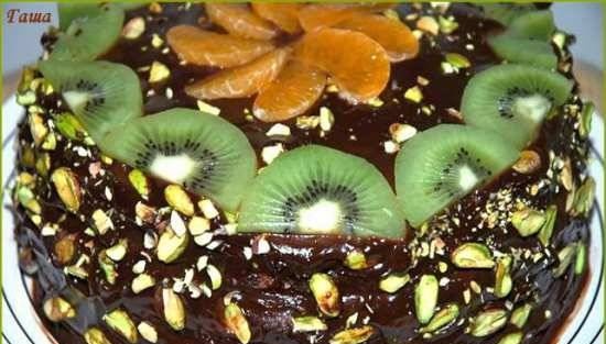 Groene pistachecake