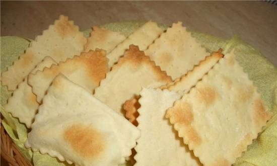 Crisps Di Crackers Di Grano chiaro