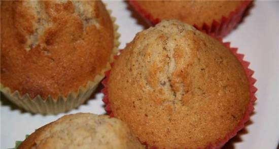 Rum en Amandel Cupcakes