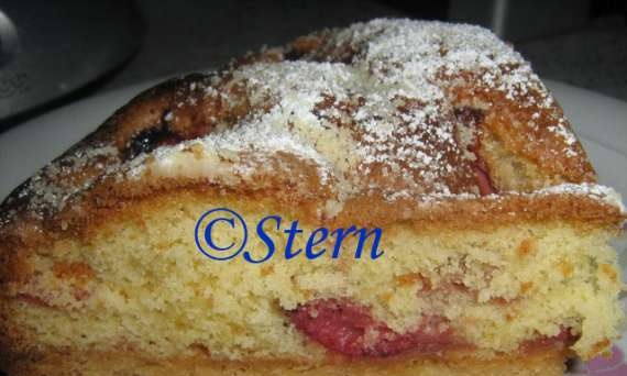 Pastel de doble fondo