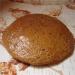 Rye-wheat bread with green onions in the oven