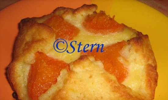 Open cottage cheese taarten (taart)