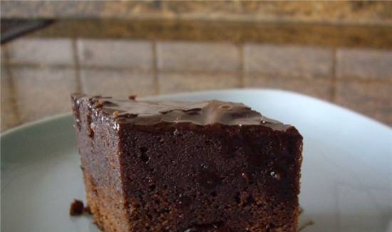 Brownies con cerezas