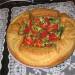 Puff pie with green onions