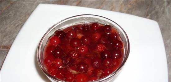 Cranberrysaus (voor kalkoen)