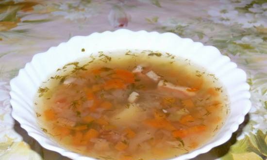 Sopa de col diària a la màquina de fer pa Delonghi