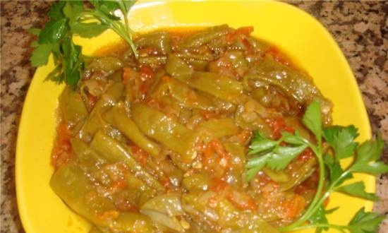 Fagiolini in olio d'oliva