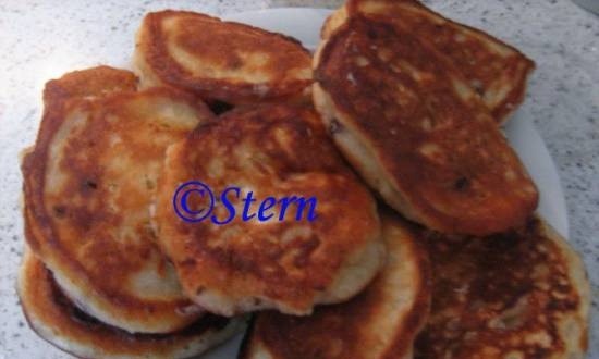 Panqueques de cuajada de avena