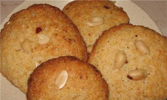 Peanut cookies