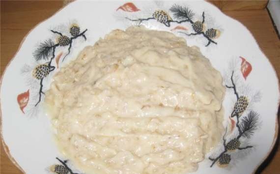 Porridge di farina d'avena