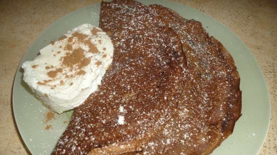 Frittelle al cioccolato con soufflé