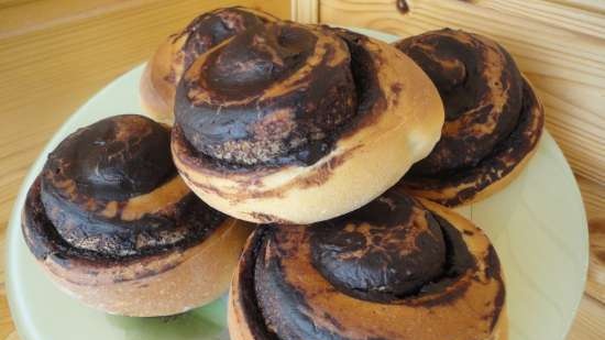 Chocolate buns (lean)