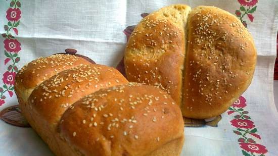 Salsicce al latte con semi di sesamo