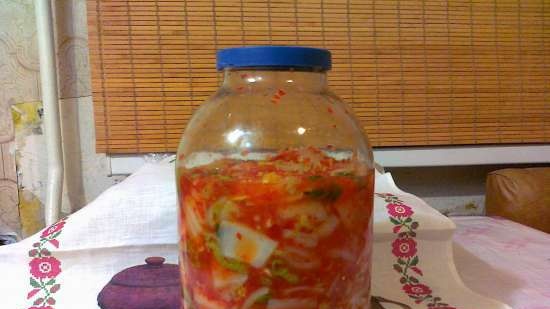 Chimcha (chimchi, kimchi ...), forma fácil de cocinar