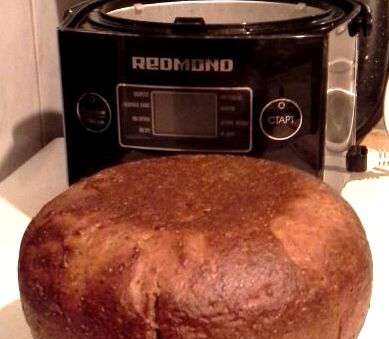 Khlebushek Borodinsky Love from the first crumb (multicooker Redmond RMS-02)