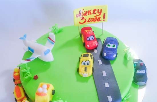 Torte basate sul cartone animato Cars