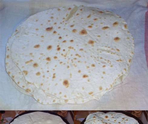 Thin lavash (in Pizza Maker Princess 115000)