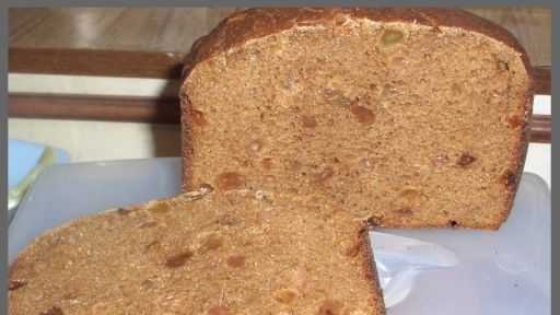 Bread only on rye flour (like Westphalian) (Author Kosh)