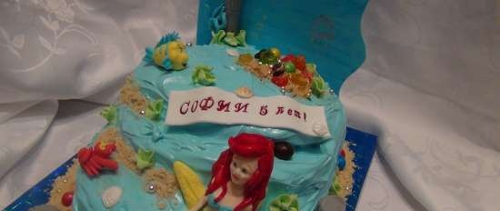 The Little Mermaid Cakes