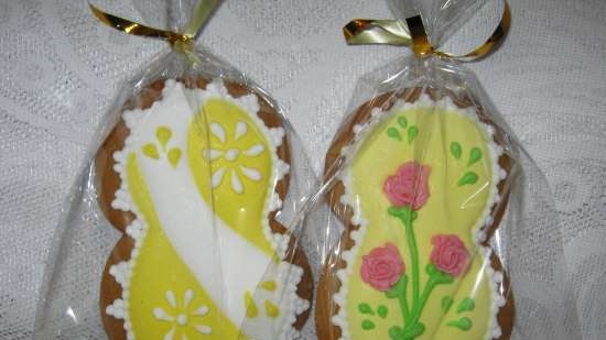 Decoramos galletas de jengibre, galletas