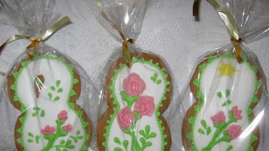 Decoramos galletas de jengibre, galletas