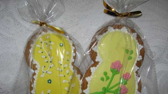 Decoramos galletas de jengibre, galletas