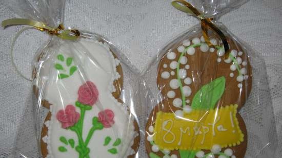 Decoramos galletas de jengibre, galletas