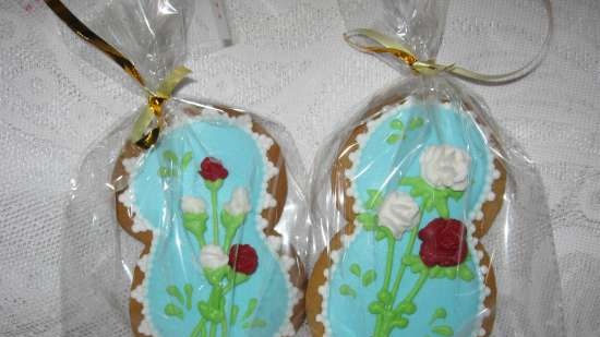 Decoramos galletas de jengibre, galletas