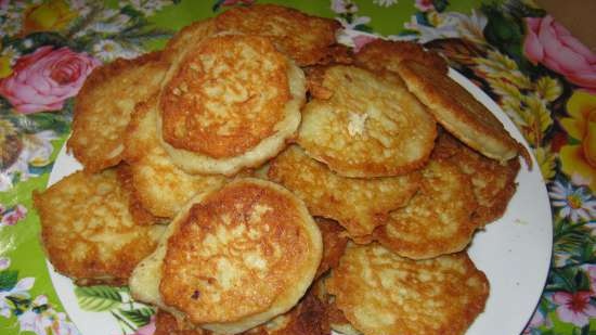 Master class di frittelle bielorusse (frittelle di patate con carne)