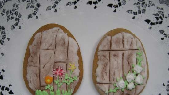 Decoramos galletas de jengibre, galletas