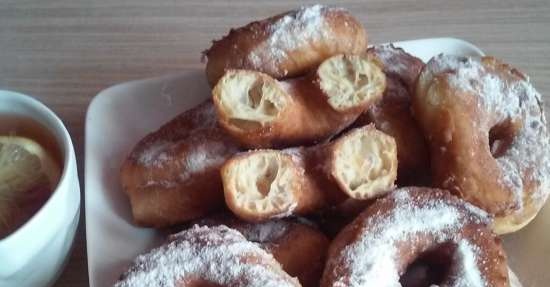 Beigne Donuts (French) with Vanilla Sauce - by Régis Trigel