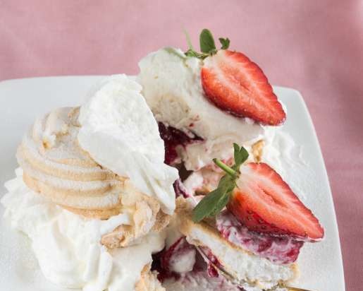 Postres Pavlova (basat en) - Postres Pavlova